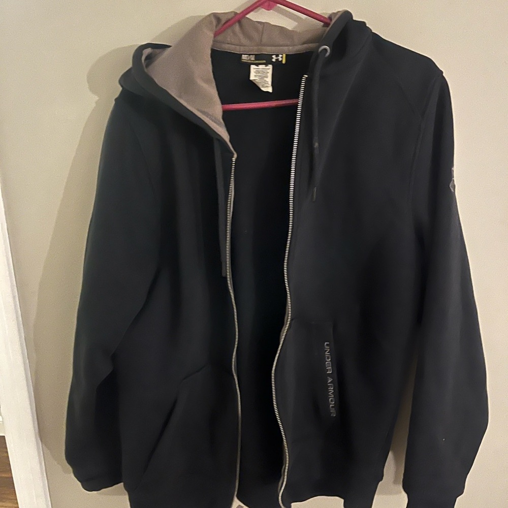 Under Armour Black and Tan Jacket